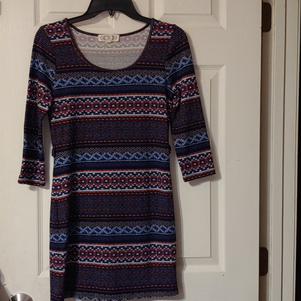Pre-Loved Pink Rose Crew Neck Top